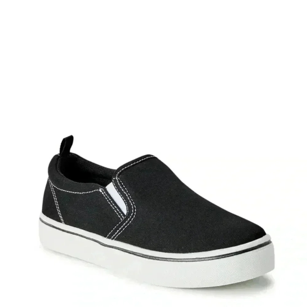 NEW 4/$25 Wonder Nation’s Casual Skate Slip-On Shoes Sz 13